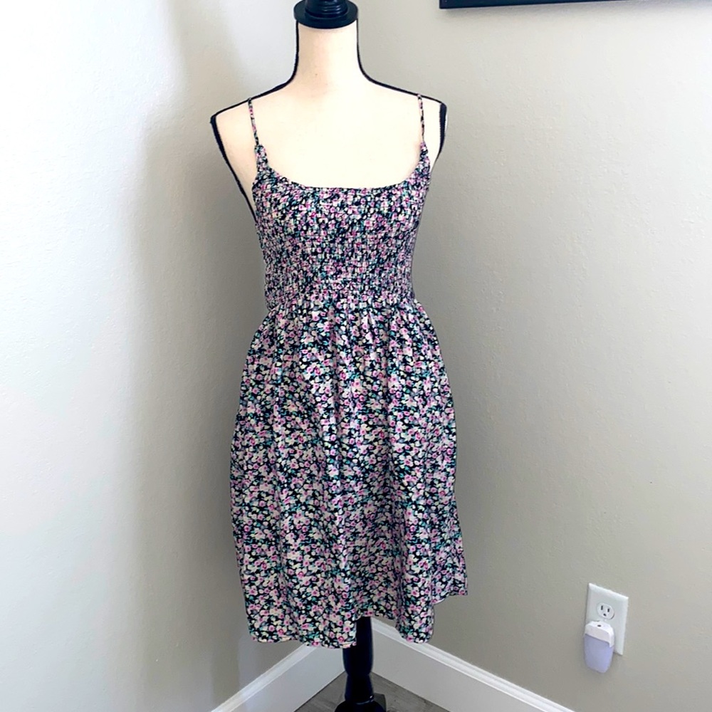 Strappy Y2K floral dress